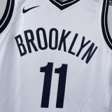 Nets IRVING #11 White Kids NBA Jersey 热压