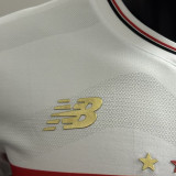 2025/26 Sao Paulo Home White Player Version Soccer Jersey