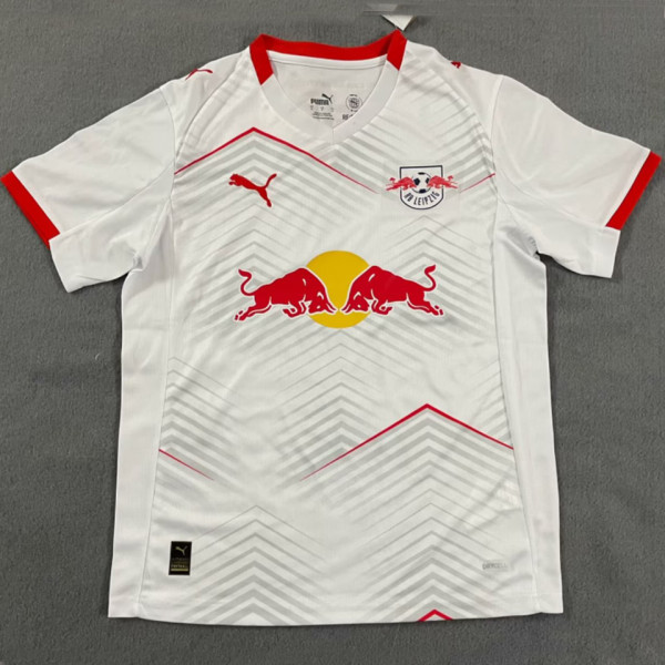 2025/26 RB L Home White Fans Jersey  莱比锡红牛