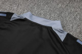 2025 Italy Black Sweater Tracksuit