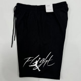 2025 Jordan Black Pure Cotton Fabric Casual Short Pants M16