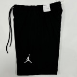 2025 Jordan Black Pure Cotton Fabric Casual Short Pants M17