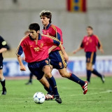 2000 Spain Away White Retro Soccer Jersey