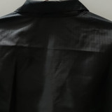 2025 Nk~ Black Windbreaker