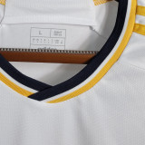 2023/24 RM 1:1 Quality Home White Fans Soccer Jersey
