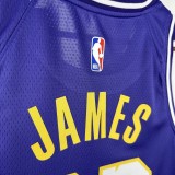 2026 Lakers JAMES #23 Purple NBA Jersey