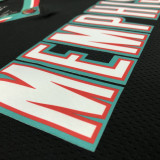 Grizzlies Morant #12 Black NBA Jerseys Hot Pressed