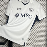 2024/25 Napoli Away White Fans Soccer Jersey