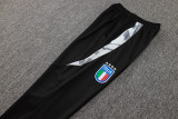 2025 Italy Black Kids Sweater Tracksuit
