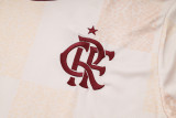 2025 Flamengo Off-White Training Jersey(A Set)