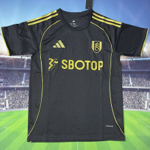 2025/26 Fulham Third Black Fans Soccer Jersey