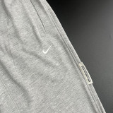 2024/25 Nk~ Grey Pure Cotton Sports Trousers Zipper style