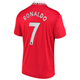 2022/23 M Utd 1:1 Quality Home Red Fans Soccer Jersey