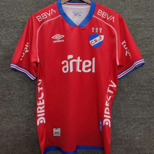 2025/26 Uruguay Nacional Club Away Red Fans Jersey 乌拉圭民族