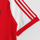 1982 Wales Home Red Retro Soccer Jersey