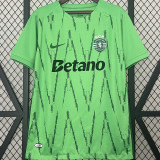 2024/25 Sporting CP Lisbon Away Green Fans Jersey里斯本