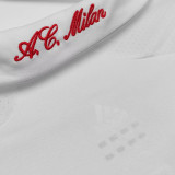 2007/08 AC Milan Away White Retro Soccer Jersey