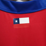 2014 Chile Home Red Retro Soccer Jersey