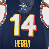 2025 ALL-STAR HERRO #14 Dark Blue NBA Jerseys