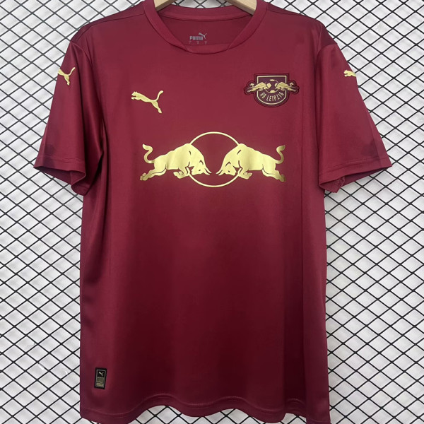 2025 RB L Away Red Fans Soccer Jersey
