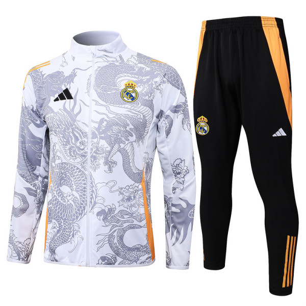 2025 RM  White Jacket Tracksuit （喷墨龙）