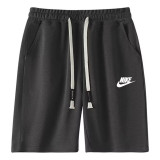 2025 NK Light Black Pure Cotton Short Pants 铁灰