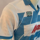 1990/91 Napoli Away Retro Soccer Jersey