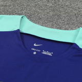 2025  Brazil Sapphire Blue Training Jersey(A Set)
