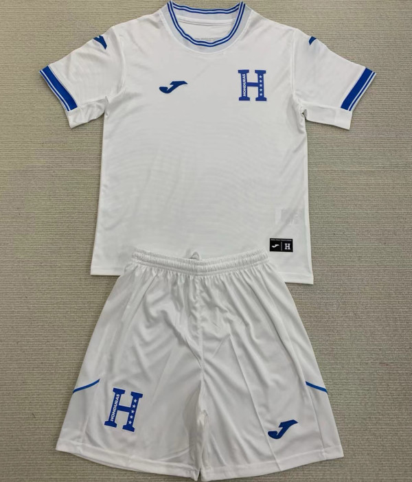 2024/25 Honduras White Kids Soccer Jersey
