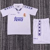 1994/96 RM Home White Retro Kids Soccer Jersey