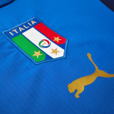 2006 Italy Home Blue Retro Soccer Jersey