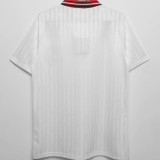 1990 Turke White Retro Retro Jersey