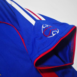 2006 France Home Blue Retro Soccer Jersey