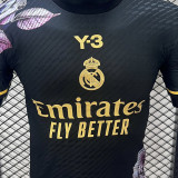 2024/25 RM Special Edition Y-3 Black Player Version Soccer Jersey