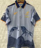 2025 Australia Away Grey Rugby Jersey 澳大利亚