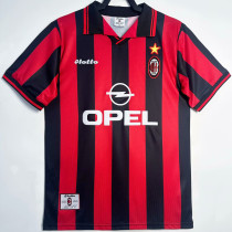 1997/98 AC Milan Home Retro Soccer Jersey