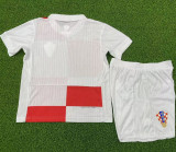 2024/25 Croatia Home Player Version Kids Jersey 球员版童装