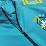 2022/23 Brazil Sky Blue Sweater Tracksuit