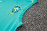 2024/25 Brazil  Green Vest Training Jersey(A Set)