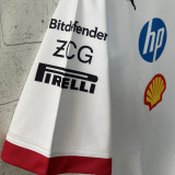 2025 Ferrari White F1 Team T-Shirt  圆领