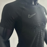 2025/26 Al Ittihad Third Black Player Version Jersey 吉达联