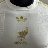 2025 Mexico White Special Edition Player Version Long Sleever Jersey
