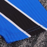 1986/88 M Utd Third Blue Retro Kids Soccer Jersey