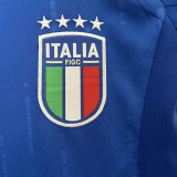 2024/25 Italy Home Blue kids Soccer Jersey