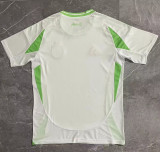 2025 Algeria Home White Fans Soccer Jersey  有两星