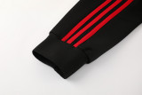 2025 M Utd Black Jacket Tracksuit