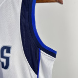 Mavericks IRVING #11 White Kids NBA Jersey 热压