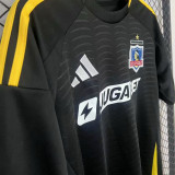 2025/26 Colo-Colo Away Black Women Soccer Jersey