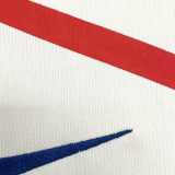 2010 Netherlands Away White Retro Jersey