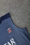 2025/26 PSG Baby Blue Vest Training Jersey(A Set)